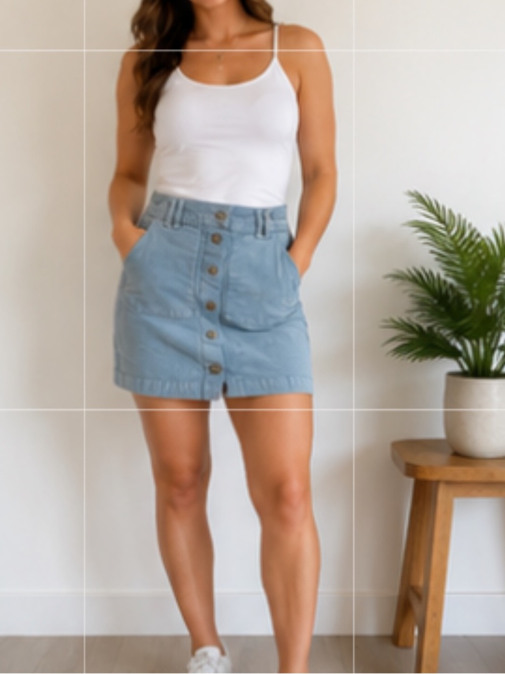 American eagle 00 corduroy skirt